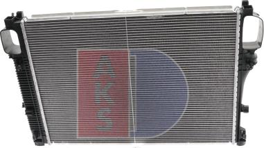 AKS Dasis 120057N - Radiator, mühərrikin soyudulması furqanavto.az