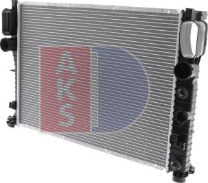 AKS Dasis 120009N - Radiator, mühərrikin soyudulması furqanavto.az