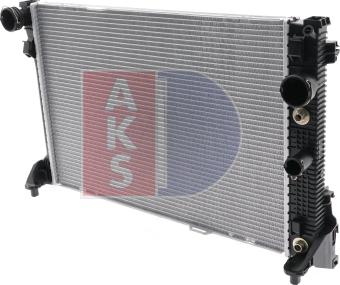 AKS Dasis 120017N - Radiator, mühərrikin soyudulması furqanavto.az
