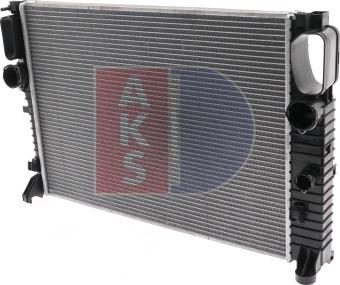 AKS Dasis 120036N - Radiator, mühərrikin soyudulması furqanavto.az