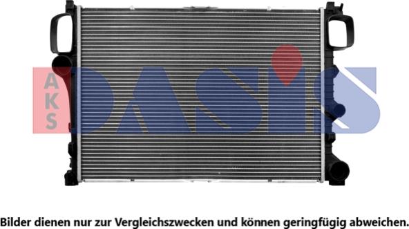 AKS Dasis 120105N - Radiator, mühərrikin soyudulması furqanavto.az