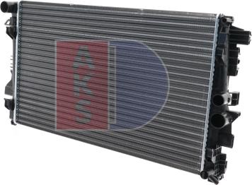 AKS Dasis 121000N - Radiator, mühərrikin soyudulması furqanavto.az