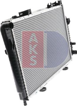 AKS Dasis 121150N - Radiator, mühərrikin soyudulması furqanavto.az