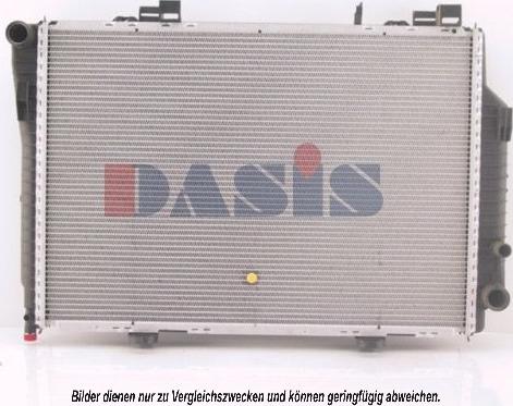 AKS Dasis 121150N - Radiator, mühərrikin soyudulması furqanavto.az