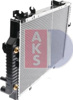 AKS Dasis 121150N - Radiator, mühərrikin soyudulması furqanavto.az