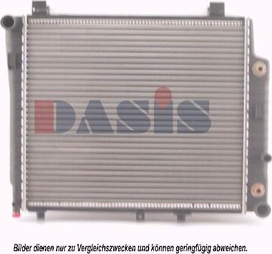 AKS Dasis 121160N - Radiator, mühərrikin soyudulması furqanavto.az