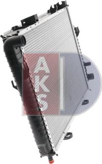 AKS Dasis 121360N - Radiator, mühərrikin soyudulması furqanavto.az