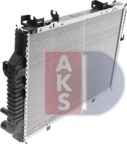 AKS Dasis 121360N - Radiator, mühərrikin soyudulması furqanavto.az