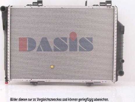 AKS Dasis 121360N - Radiator, mühərrikin soyudulması furqanavto.az