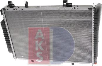 AKS Dasis 121360N - Radiator, mühərrikin soyudulması furqanavto.az