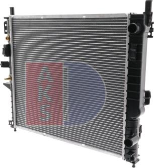 AKS Dasis 121730N - Radiator, mühərrikin soyudulması furqanavto.az