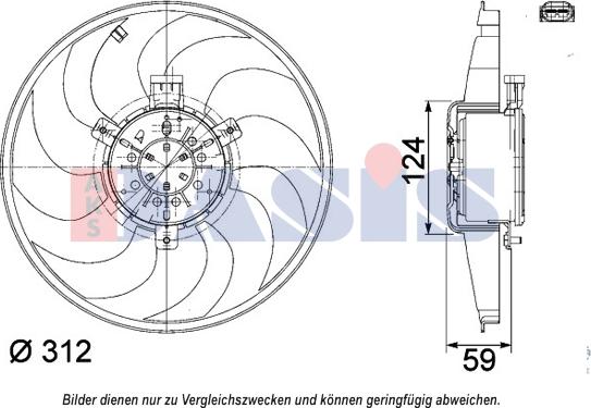 AKS Dasis 128177N - Fen, radiator furqanavto.az