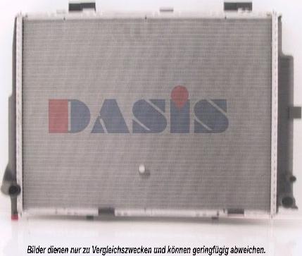 AKS Dasis 122600N - Radiator, mühərrikin soyudulması furqanavto.az