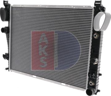 AKS Dasis 122013N - Radiator, mühərrikin soyudulması furqanavto.az