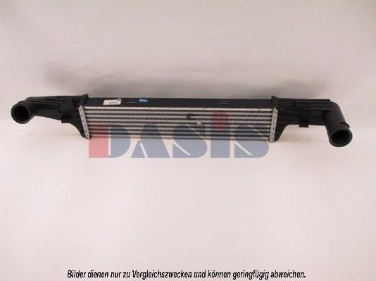 AKS Dasis 127100N - Intercooler, şarj cihazı furqanavto.az