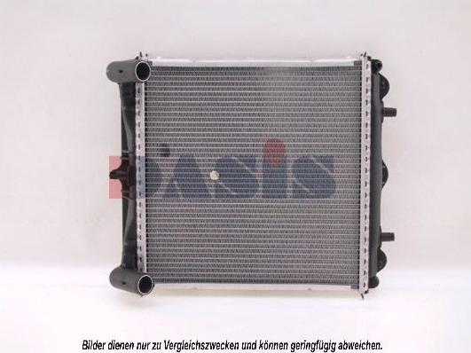 AKS Dasis 170200N - Radiator, mühərrikin soyudulması furqanavto.az