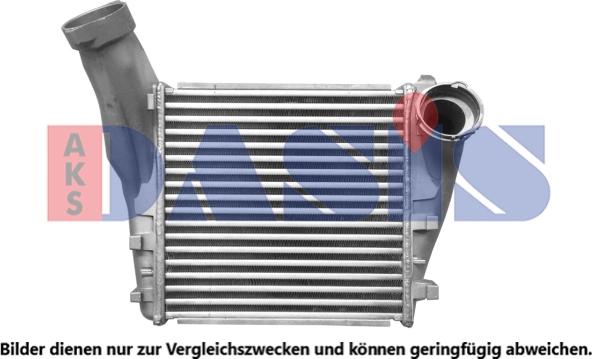 AKS Dasis 177002N - Intercooler, şarj cihazı furqanavto.az