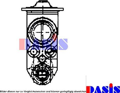 AKS Dasis 840190N - Genişləndirici klapan, kondisioner furqanavto.az