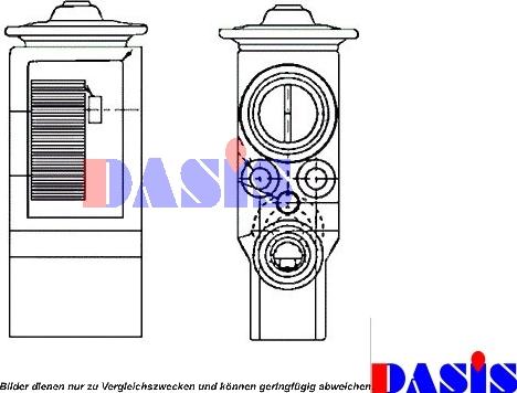 AKS Dasis 840137N - Genişləndirici klapan, kondisioner furqanavto.az