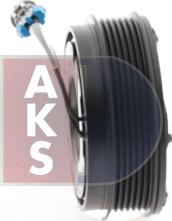 AKS Dasis 855022N - Maqnetik mufta, kondisioner kompressoru furqanavto.az