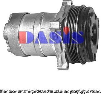 AKS Dasis 850664N - Kompressor, kondisioner furqanavto.az