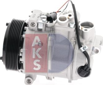 AKS Dasis 851081N - Kompressor, kondisioner furqanavto.az