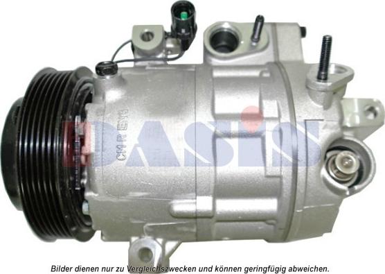 AKS Dasis 852736N - Kompressor, kondisioner furqanavto.az