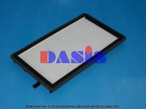 AKS Dasis 830060N - Filtr, daxili hava furqanavto.az