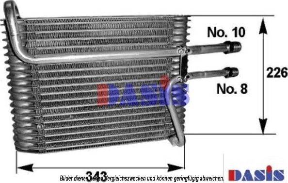 AKS Dasis 820222N - Buxarlandırıcı, kondisioner furqanavto.az