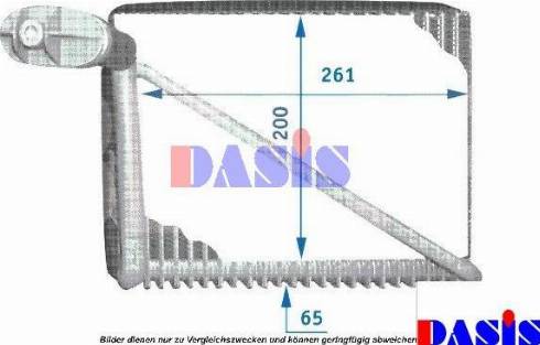 AKS Dasis 821200N - Buxarlandırıcı, kondisioner furqanavto.az