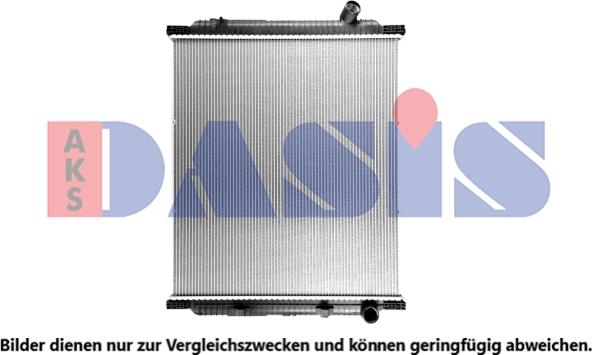 AKS Dasis 390033SXB - Radiator, mühərrikin soyudulması furqanavto.az