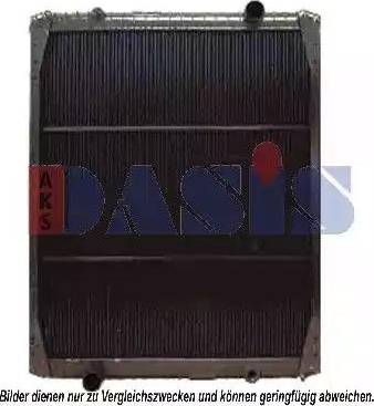 AKS Dasis 390160N - Radiator, mühərrikin soyudulması furqanavto.az