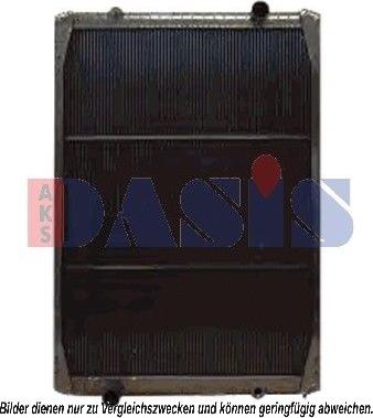 AKS Dasis 390290N - Radiator, mühərrikin soyudulması furqanavto.az