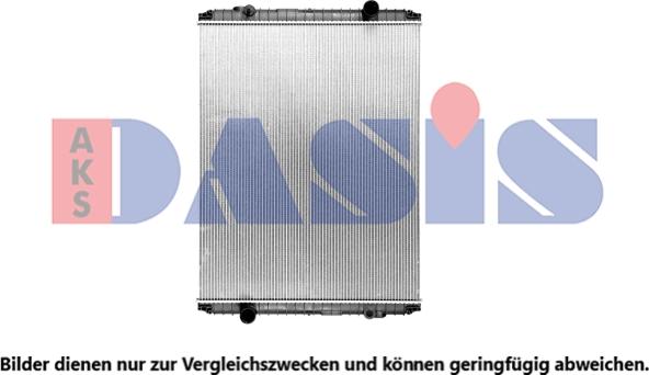 AKS Dasis 390290SXV - Radiator, mühərrikin soyudulması furqanavto.az