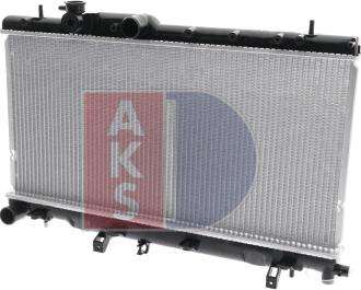 AKS Dasis 350005N - Radiator, mühərrikin soyudulması furqanavto.az