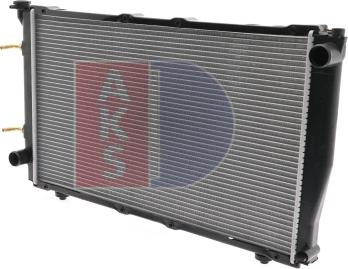 AKS Dasis 350006N - Radiator, mühərrikin soyudulması furqanavto.az