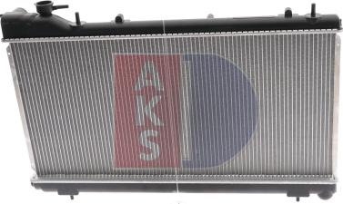 AKS Dasis 350015N - Radiator, mühərrikin soyudulması furqanavto.az