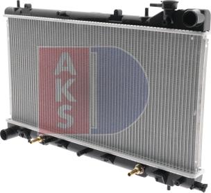AKS Dasis 350016N - Radiator, mühərrikin soyudulması furqanavto.az