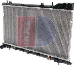 AKS Dasis 350037N - Radiator, mühərrikin soyudulması furqanavto.az