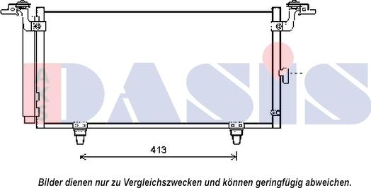 AKS Dasis 352018N - Kondenser, kondisioner furqanavto.az