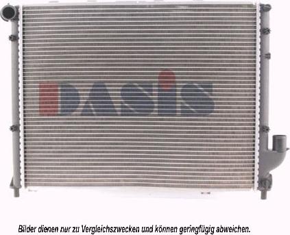 AKS Dasis 300490N - Radiator, mühərrikin soyudulması furqanavto.az