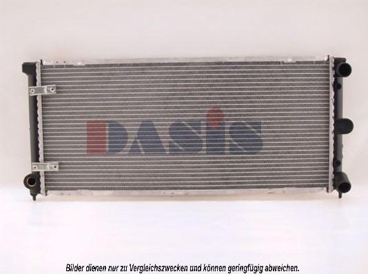 AKS Dasis 330160N - Radiator, mühərrikin soyudulması furqanavto.az