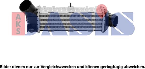 AKS Dasis 337010N - Intercooler, şarj cihazı furqanavto.az