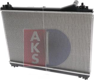 AKS Dasis 320043N - Radiator, mühərrikin soyudulması furqanavto.az