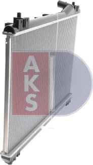 AKS Dasis 320043N - Radiator, mühərrikin soyudulması furqanavto.az