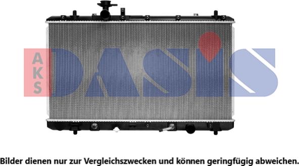 AKS Dasis 320056N - Radiator, mühərrikin soyudulması furqanavto.az