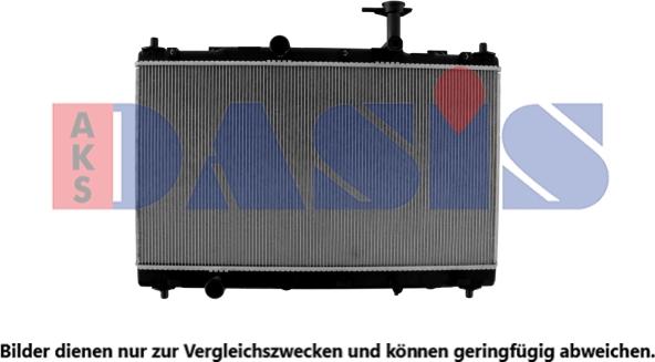 AKS Dasis 320064N - Radiator, mühərrikin soyudulması furqanavto.az