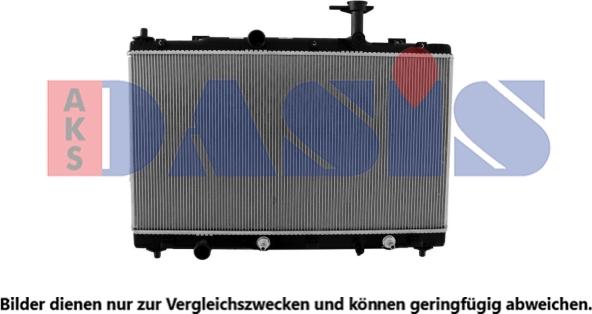 AKS Dasis 320065N - Radiator, mühərrikin soyudulması furqanavto.az