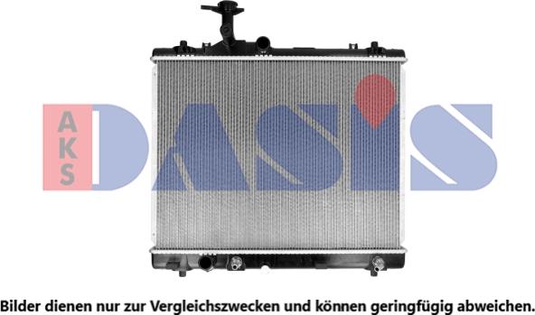 AKS Dasis 320063N - Radiator, mühərrikin soyudulması furqanavto.az
