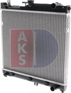 AKS Dasis 320005N - Radiator, mühərrikin soyudulması furqanavto.az